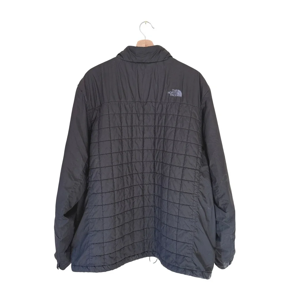 The North Face Mens Black Quilted Full Zip Insulated Jacket XXL